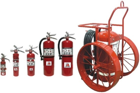 Fire Extinguishers Type Halotron