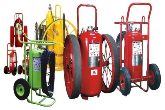 Fire Extinguishers Wheeled Types