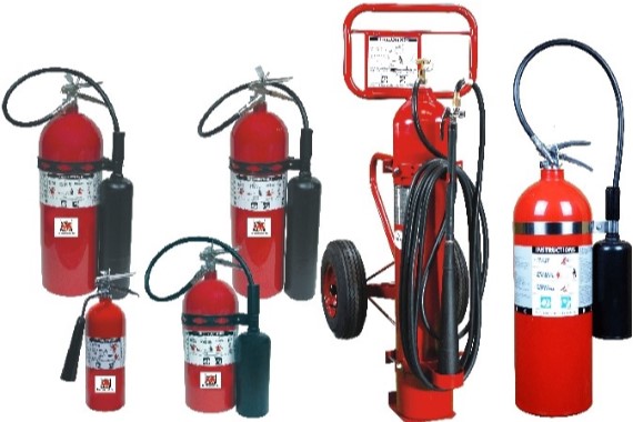 Fire Extinguishers CO2 Type